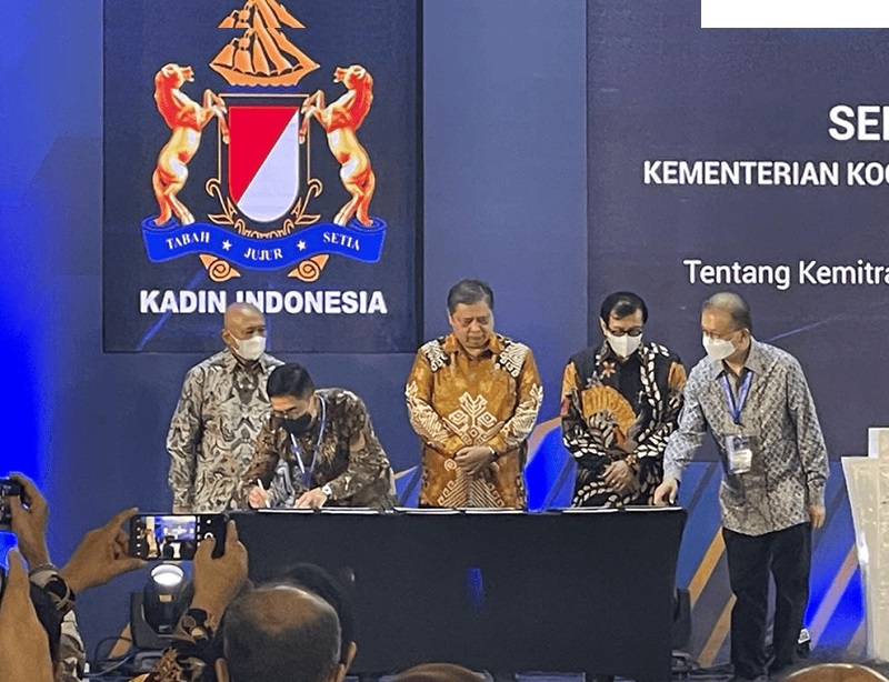 Kantor Kemenko Perekonomian Gandeng Kadin Dirikan Posko Pangan